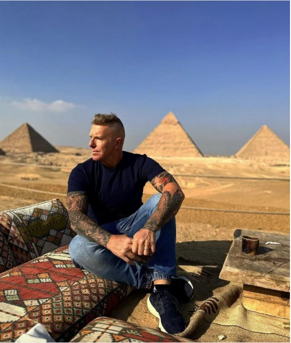 Alejandro Fantino y sus fotos de la luna de miel