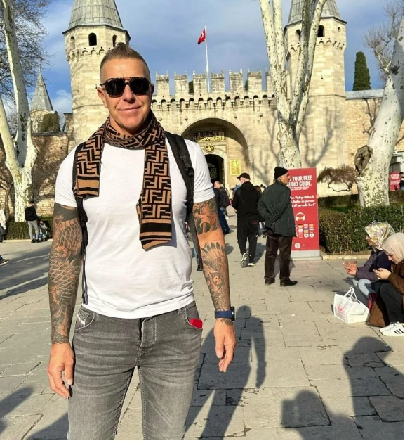 Alejandro Fantino y sus fotos de la luna de miel