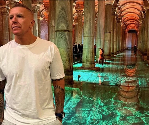 Alejandro Fantino y sus fotos de la luna de miel