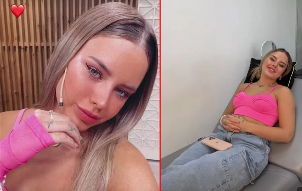 Coti se hizo otro tratamiento estético