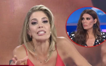 Virginia Gallardo se burló de Flor de la V al debutar en Socios tras ser despedida de Intrusos