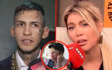La contundente respuesta de la mamá de L-Gante tras el desplante de Wanda Nara a su hijo