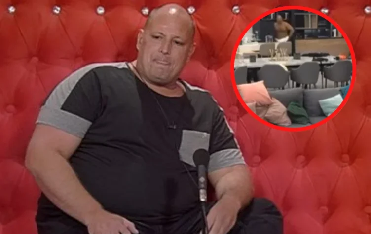 a actitud de Ariel que desagradó a todo Gran Hermano Ariel se desnuda y se cambia en la cocina ,qué tipo desagradable