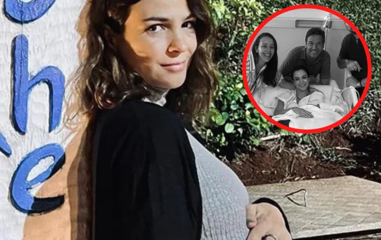 La primera foto de Bono, el bebé recién nacido de Agustina Cherri.