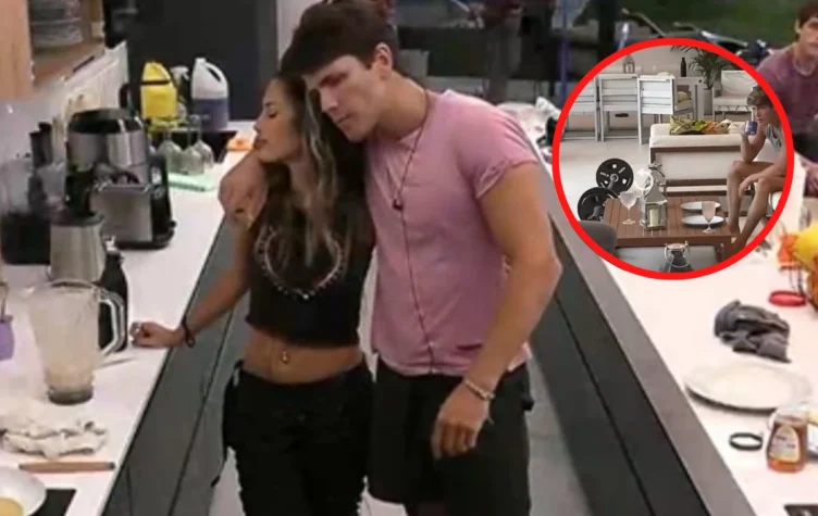 Marcos y Julieta levantaron la temperatura en Gran Hermano.