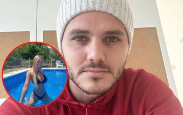 Qué decía el explosivo chat de Mauro Icardi con una modelo