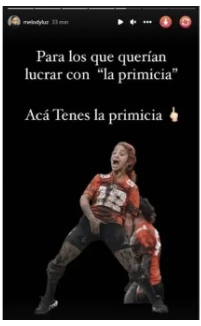 Melody Luz insultó a la prensa