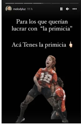 Melody Luz insultó a la prensa