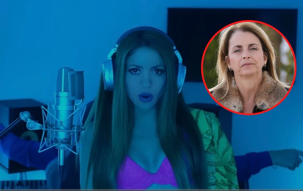 El polémico like de la mamá de Piqué en medio de la canción de Shakira