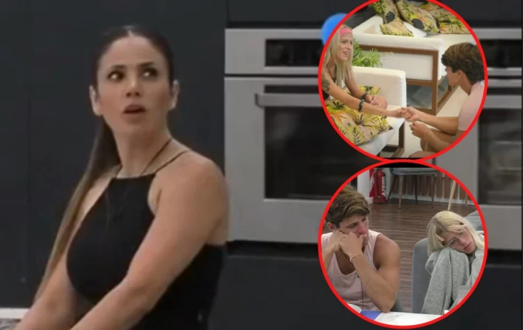 Romina le preguntó a las cámaras del romance entre Marcos y Camila