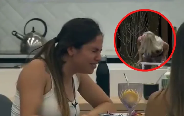 Romina se rió de Camila al ver como inflaba globos