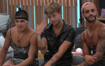 El video de Thiago, Maxi y Nacho disfrazados de mujer en Gran Hermano