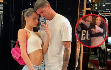 ¡Viral! El video íntimo de Tini Stoessel haciendo bailar a Rodrigo de Paul la canción "Muñecas"