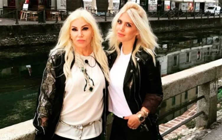 Wanda Nara saludo a Susana por su cumpleaños