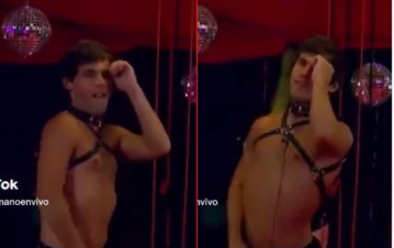 El baile hot de Agustin en la fiesta de Gran Hermano: el video