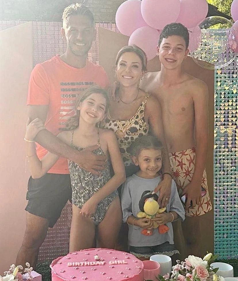 Anderson regreso con su familia