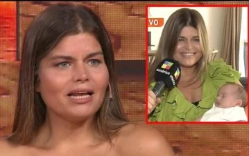 Angie Balbiani contó cómo hace con el cuidado de su bebé ahora que volvió a trabajar