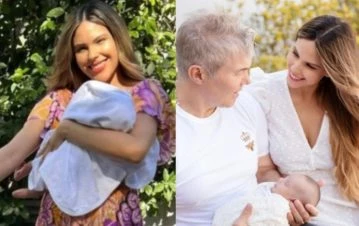 ¡Hermosa! Barby Franco y Fernando Burlando presentaron a su hija Sarah con una producción de fotos