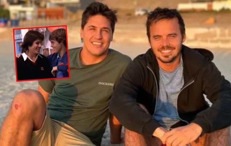 Benjamín Rocas y Coco Maggio se reencontraron en Perú.