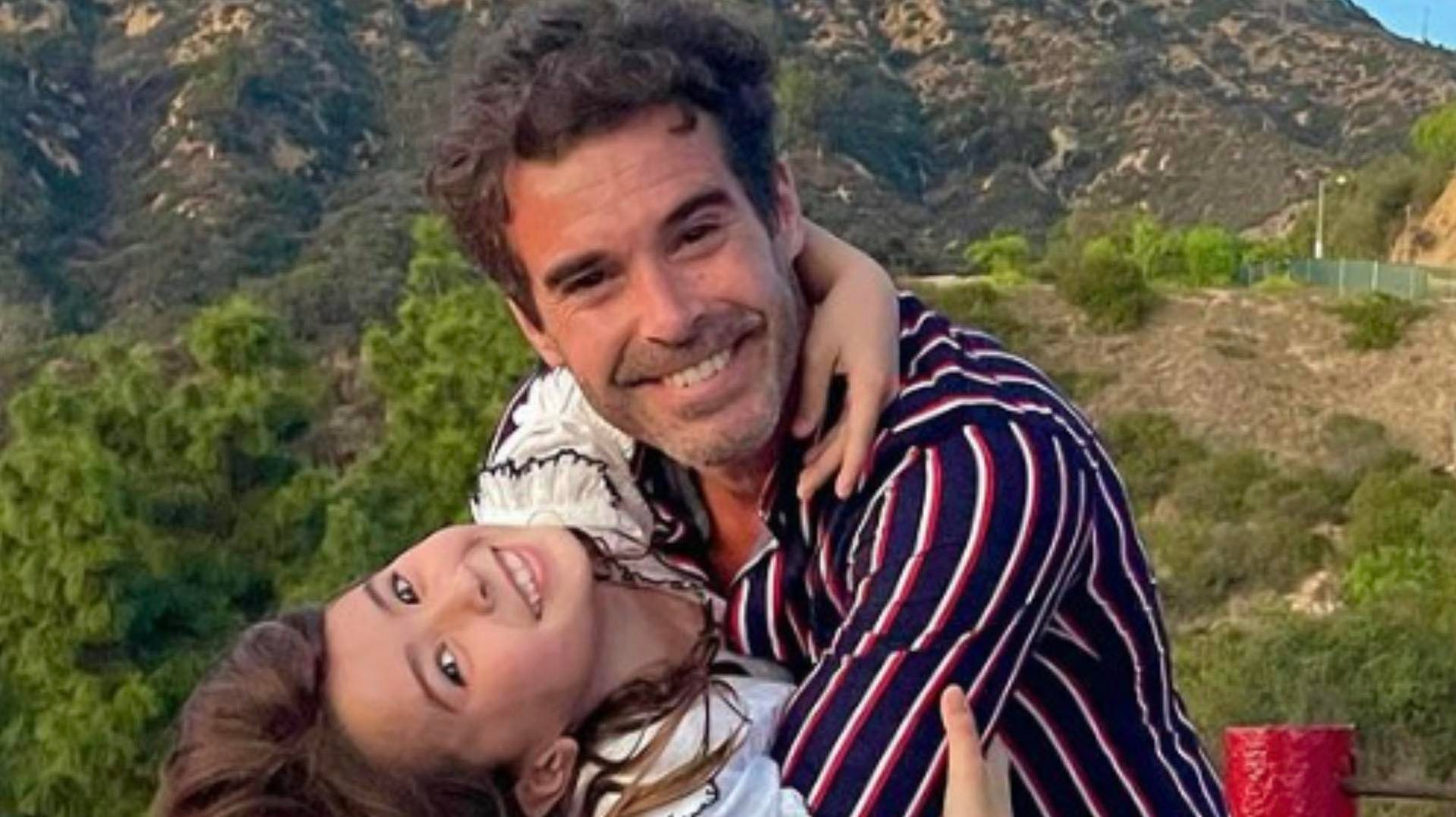 Nicolás Cabré enterneció a sus fans con una tierna foto  junto a su hija compartiendo una de sus pasiones: <<Hoy tocó…>>