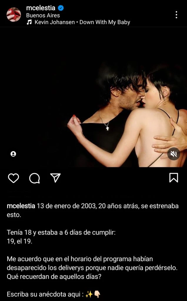 Celeste Cid y su corte de cabello en Resistiré