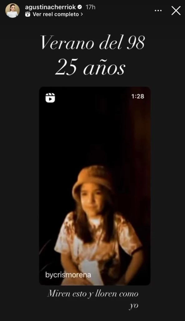 Cherri recordó Verano del 98