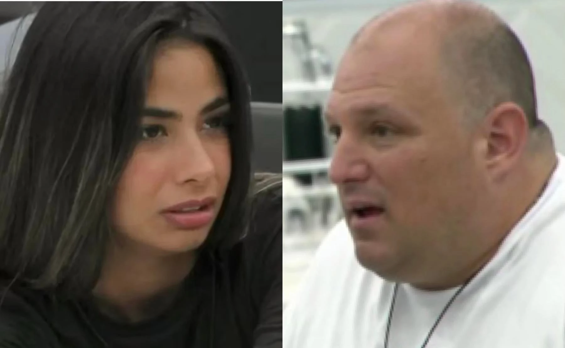 Ariel beso a Daniela