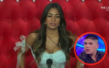 Daniela le mandó un mensaje a Thiago a días de su eliminación de Gran Hermano