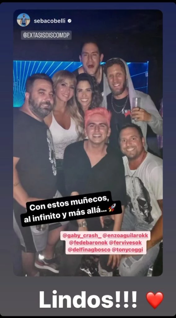 Delfina en Mar del Plata con Coggi