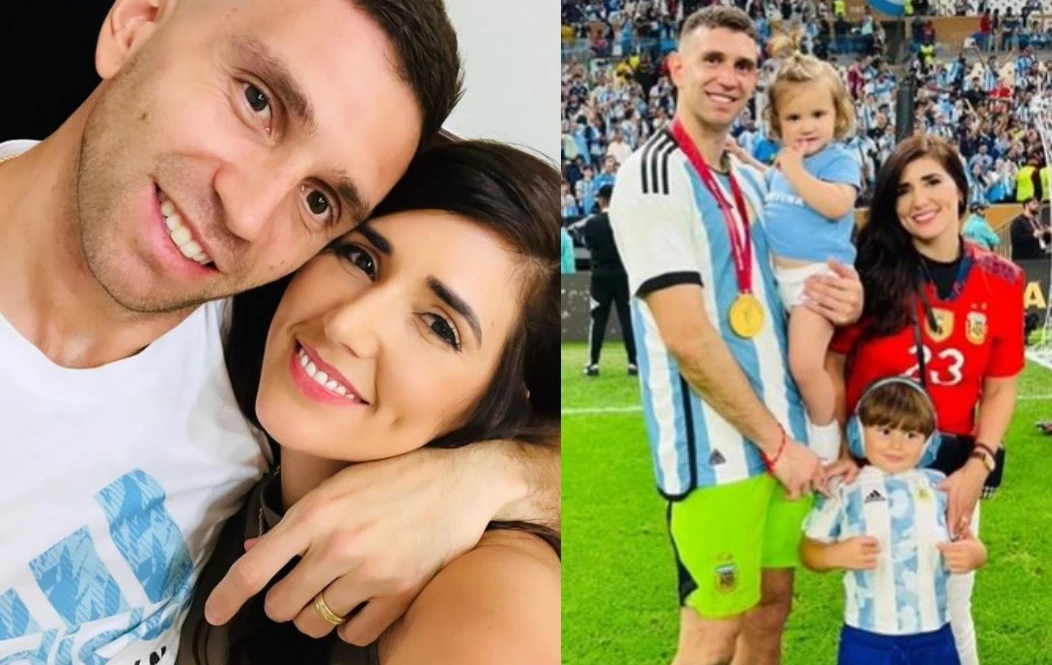 Dibu Martínez dedicó a su esposa un tierno mensaje de cumpleaños.
