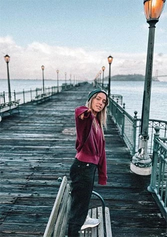 Las vacaciones de Diego Leuco en USA junto a su novia.