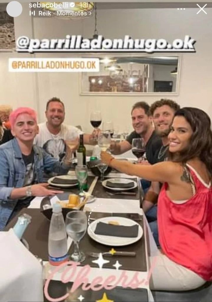 Delfina en Mar del Plata con Coggi