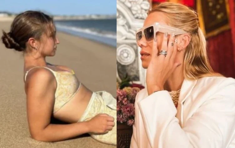 Apareció una foto de Indiana Cubero en Mar del Plata.