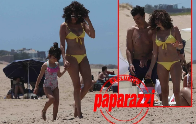 Isabel Macedo en Punta con Urtubey: no llevan a su hija menor a la playa
