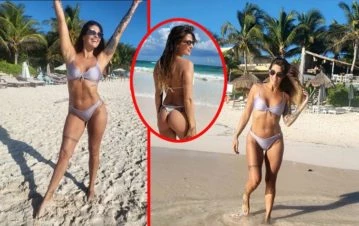 Ivana Nadal relató desde México cómo es su nueva vida en la playa