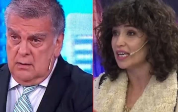Julia Mengolini y Luis Ventura se dijeron de todo por los Martín Fierro