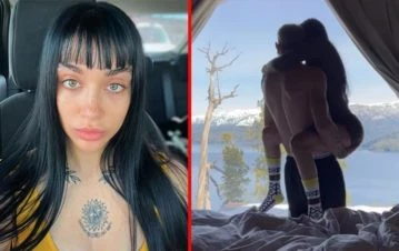 Cuál es el beso que a María Becerra más le gusta de su novio