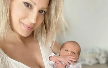 Noelia Marzol llevó a su beba al pediatra por primera vez sin su marido y acompañada por un famoso