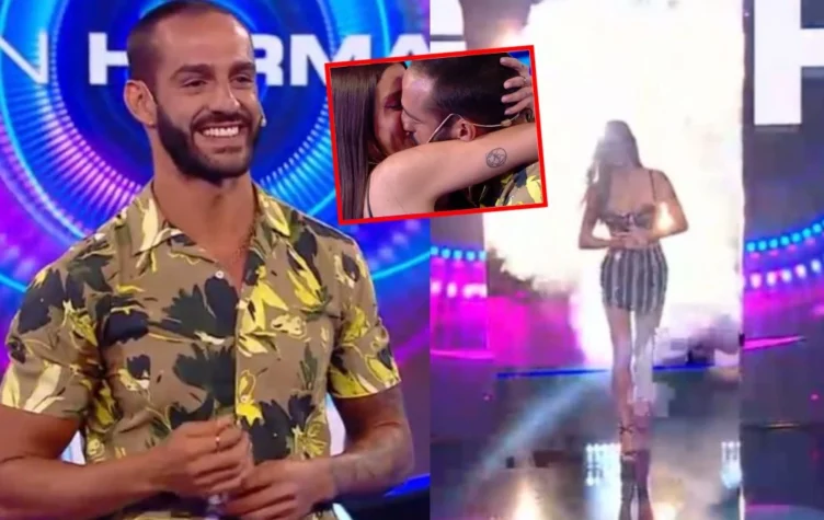 El reencuentro de Maxi y Juliana de Gran hermano.