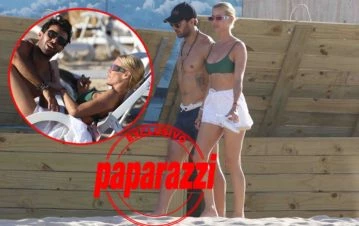 ¡Exclusivo! Nicole Neumann y Manu Urcera festejaron su compromiso en Punta y sorprendieron a todos en la playa