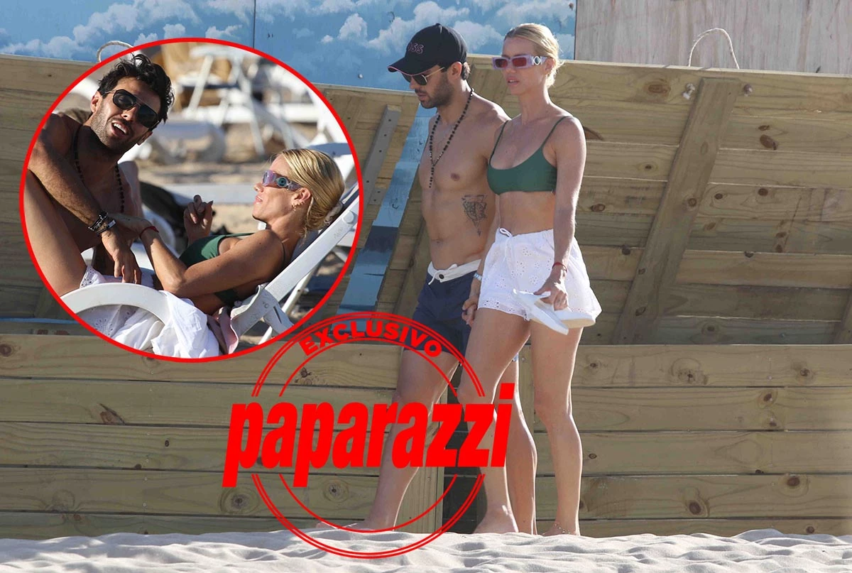 Nicole y Urcera tras el compromiso en Punta