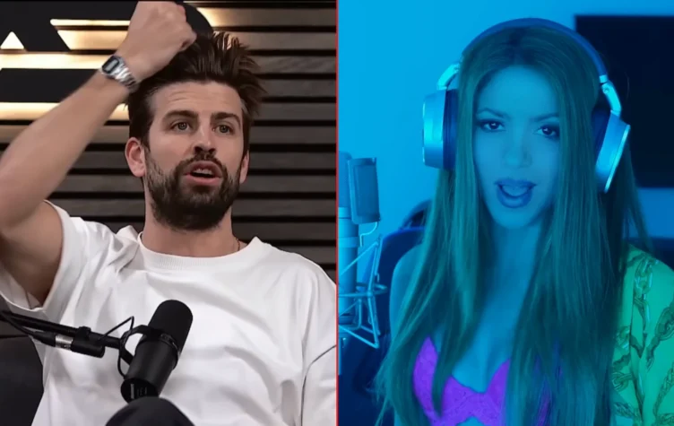 Piqué le respondió a Shakira tras su canción