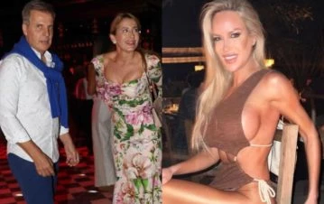 ¡Ay, justo! Luciana Salazar coincidió con Martín Redrado en el mismo restaurante en Punta del Este: el video