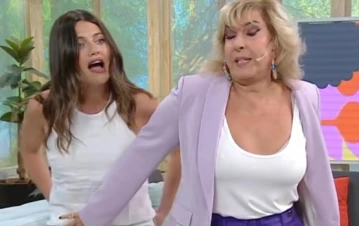 El accidente femenino de Sofía Jujuy en pleno vivo del programa de Georgina Barbarossa