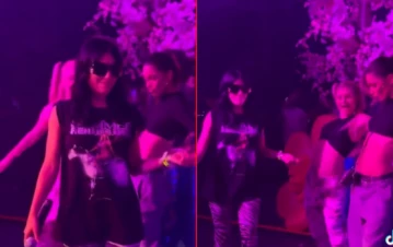 El video de Tini Stoessel y Lali Espósito bailando muy pegadas en Madrid