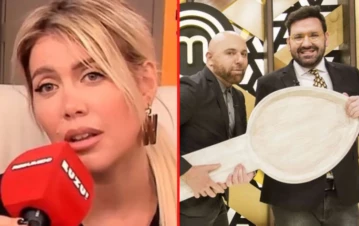 Wanda Nara se metió en la guerra para conducir MasterChef