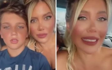 La "calentura" de los hijos de Wanda Nara por el regalo que le "llevaron" los Reyes Magos