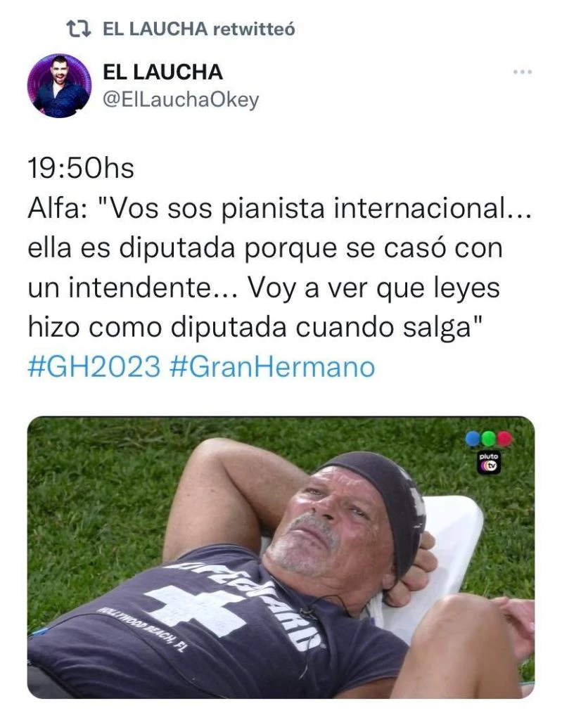 ALfa criticó a Romina como diputada