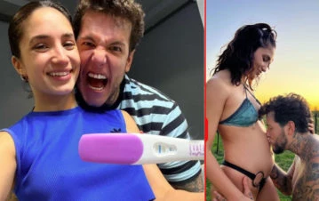 El singular nombre que Alex Caniggia eligió para el bebé que espera con Melody Luz