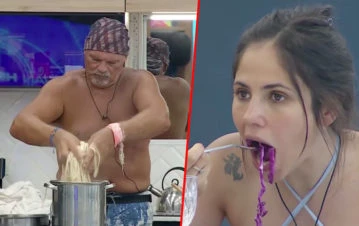 Alfa denigró a Romina porque no quiso comer sus fideos caseros en Gran Hermano: "Mejor que la boluda esa no..."
